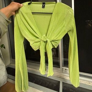 Windsor Neon Tie Top